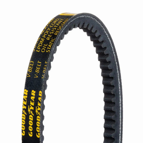 Heavy-Duty V-Belt 17 32 Wide 31.9 Inch Long EPDM With Radial Cog Design For Quiet Operation And Maximum Pulley Contact