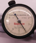 Adjust-O-Matic Micro Flote Gauge.0001 Inch Graduation With.025 Inch Range, US Made Pro Grade Precision Measuring Tool For Machinists, close-up dial indicator