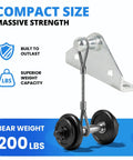 10mm Ball Stud Mounting Bracket Kit For Gas Shocks And Struts with 200 lbs weight capacity label