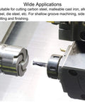 Square Nose End Mill For CNC Router Bits, 3Mm Cutting Diameter, Solid Carbide, AlTiN Coated, 2 Flute Spiral Milling Cutter