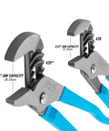 2 Piece Tongue And Groove Pliers Set With Straight Jaw For A Strong Grip And Handy Use Permalock Fastener Built Multipurpose Pliers