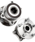 Beefed Up Rear Wheel Bearing Hub Kit Fits Subaru Crosstrek 2019 2021 Forester 2009 2013 Impreza 2008 2014 Legacy 2010 2014 Outback 2010 2014 BRZ 2013 2019 Scion FRS 2013 2016 Toyota 86 2017 2020 GR86 2022 2023 Non ABS 5 Lug 2 Piece Rear Left and Right
