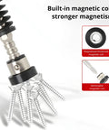 No Sweat Quick Grab Magnetic Depth Stop Bit Holder For Impact Driver And Power Drill With Zero Hassle showing magnetic coil and screws.