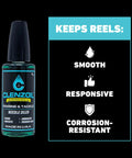 Marine Reel Care Kit With Oil And Grease For Freshwater And Saltwater Reels, featuring a needle oiler for smooth and corrosion-resistant reels.