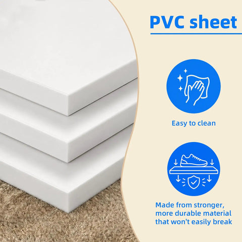 Close-up of easy-to-clean PVC sheets used in Dope Space-Saving 7-Tier Rotating Shoe Rack With Breezy Assembly And Anti-Tip Strap