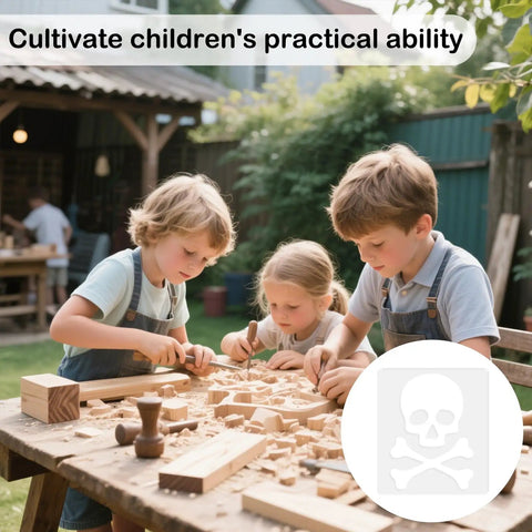 Human Skull Router Templates For Woodworking Badass Clear Acrylic Inlay Jigs For Precision Routing And DIY Project Builds Pro Level 5Mm Thick Template Kit For Smooth Results, children carving wood.