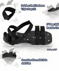 Lawn Aerator Shoes With 26 Steel Spikes Pre Assembled For Quick Yard Care, Reinforced ABS Sole For Comfort, Three Adjustable Straps