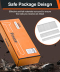 Box and nails of 18 Gauge Stainless Steel Brad Nails, 1200-Count, Assorted 2 Inch, 1-1/4 Inch, 3/4 Inch Sizes (400 Each)