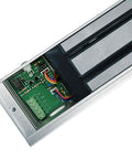 Beefed Up Heavy Duty Electric Magnetic Lock With 500Kg Holding Force for Single Door showing internal circuitry and components