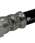 Rear Center Brake Hydraulic Hose For Ford Models - Solid Fit, OEM-Quality Replacement, close-up of metal fitting and rubber hose