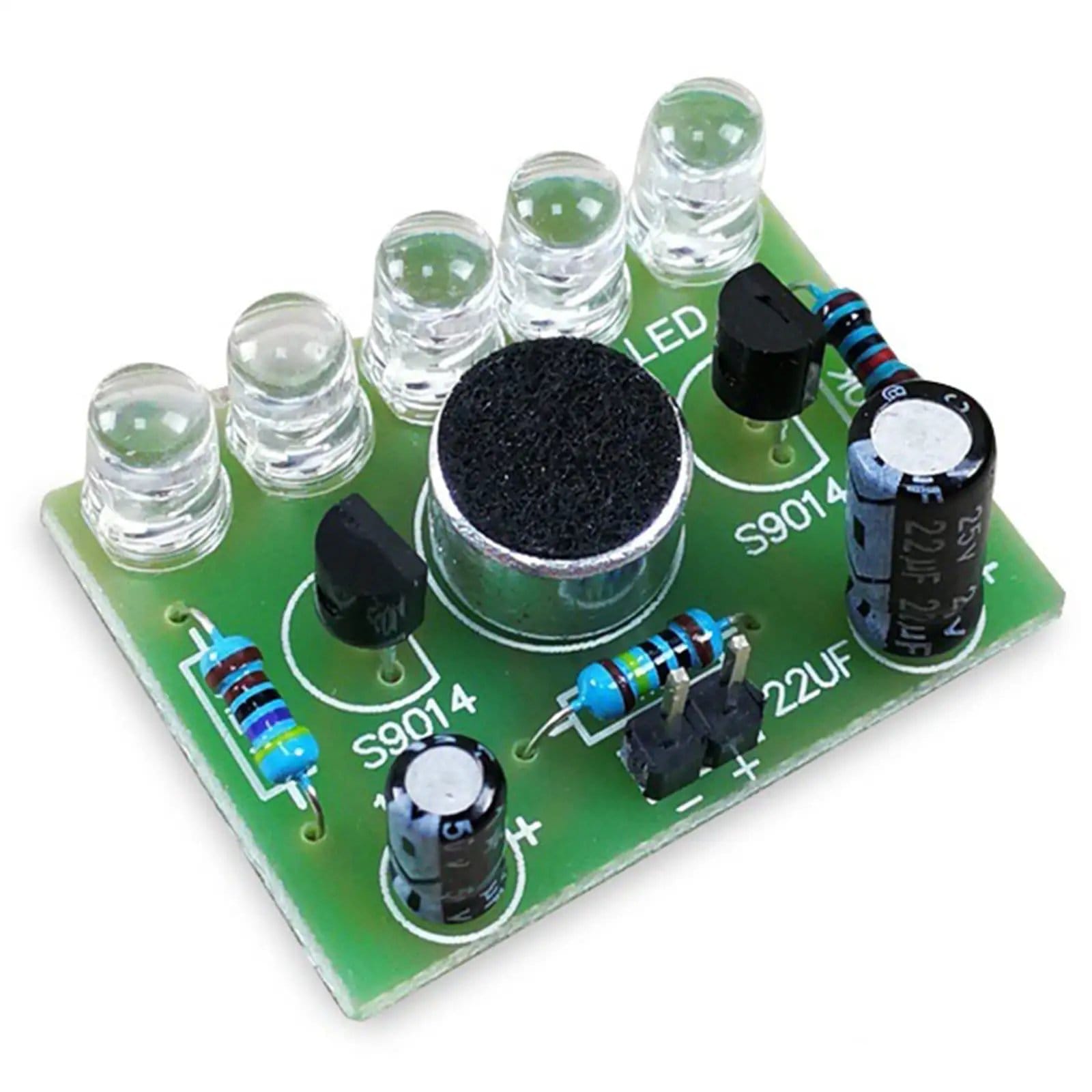 Beginner Soldering Kit With LED Effects