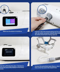 Heated Tubing Replacement For Sleep Apnea Machines Compatible With Air Sense 11 And Air Curve 11 setup process instructions