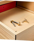 25 Pcs Solid Brass Invisible Barrel Hinges For Jewelry Boxes And Hidden Cabinet Doors on wooden surface
