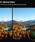 82mm Variable ND Filter ND2-ND400 One To Nine Stops With 28 Layer Coatings And Pro Grade AGC Glass enhances landscape view