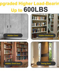 Heavy Duty Hidden Door Hinge With 600Lb Load Bearing And 360 Degree Pivot example on hidden doors and bookcases