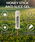 Anti Slice Golf Gel For Drivers, Woods, Hybrids And Irons Stop Slice And Hook on grass with applicator visible