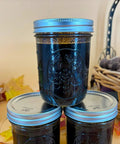 Black Walnut Wood Stain 1 Pint Water Based Non Toxic Low Odor Rich Dark Tone for cabinets in a glass jar.