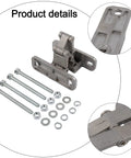 heavy-duty concealed stainless steel hinge with hardware