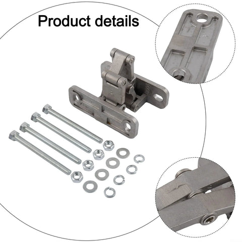 heavy-duty concealed stainless steel hinge with hardware