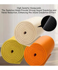 Next Level Self Adhesive Soundproofing Foam Panels For Walls 2 Cm Thick Flame Retardant Noise Absorption stacked rolls.