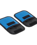 Two Pack Lens Filter Case For 25mm To 58mm Filters, Portable Camera Filter Pouch, Tough Nylon, Waterproof And Scratch Resistant, Blue