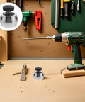 Replacement Lathe Machine Handle Base M12x3 Thread Hole With Durable Plastic And Metal Build For Drilling And Workshop Use Fits Z5122 Z516 Z4116 Z516A Bench Drills For Enduring Performance, 70x70x65 mm replacement handwheel base on workshop bench drill