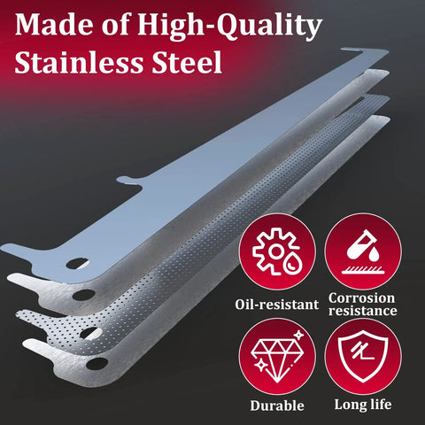 Stainless steel CC-4 Bike Chain Wear Gauge And Checker Tool with durability icons