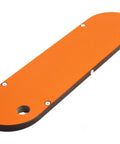 Zero Clearance Table Saw Insert For Powermatic Model 66, 14-7/16 by 4 inches, orange phenolic material, eliminates splintering.