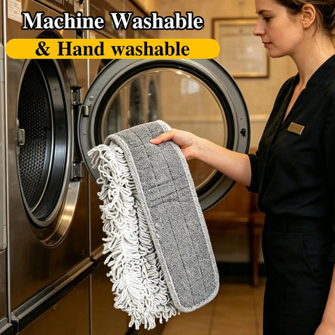 Score A Spotless Shine Daily With This Beast Mode 36 Inch Commercial Dust Mop Featuring A 62 Inch Adjustable Handle And Three Dense Washable Inserts For Easy Cleanin Across Hard Floors, machine washable.