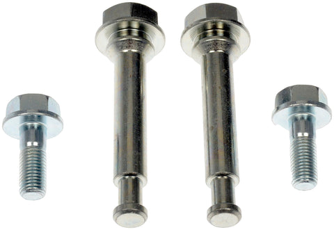 Front Disc Brake Caliper Pin Kit for Jeep Models Direct Replacement Beefed Up Hardware Durable Caliper Pins and Mounting Hardware