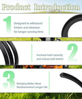 Heavy Duty Lawn Mower Drive Belt One Half Inch By Forty Three Point Five Inch Fits Cub Cadet MTD Troy Bilt CC30 CC30H TB30 TB30R And Craftsman R Series Two Pack Replaces 75405001 And 95405001 with durability features