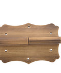 Heavy Duty Copper Door And Window Hinge With Vintage Decorative Edges Wear Resistant And Stable For Kitchen Doors And Construction Projects Narrow Silver Finish For Cabinets And Furniture