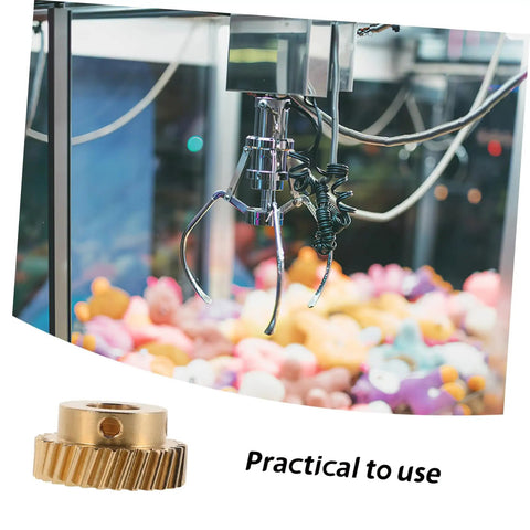 Beef Up Your Claw Machine With Dual Gear Upgrade For Stronger Grip And Stable Catch Precision Worm Gear And Pinion Replacement Parts For Toy Claw Machines Compatible With Various Models, brass gear
