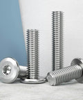 Pro Grade 1/4-20 x 1-1/4 Inch Flat Head Hex Socket Cap Screws Kit, 20 Pack, Stainless Steel 304 18-8 Bright Finish
