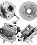 Front And Rear Wheel Hub Assembly Replacement Fits 2007 2008 2009 Chevy Equinox 2012 2013 2014 2015 Chevy Captiva Sport Kit
