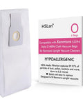Replacement HEPA Cloth Vacuum Bags For Upright Vacuums Style O 53294 Six Pack Hypoallergenic With Five Layer Filtration box and bag