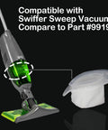 Replacement Vacuum Filters For Swiffer Sweep Vac Compatible With 99196 Part Pack Of 6 Easy To Install Boosts Suction shown.