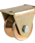 12 Pack 2 Inch V Groove Wheel Casters With Bracket, Heavy Duty 1045 Steel V Track Roller For Sliding Gate Doors