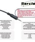 Detailed information on compatible radios for Speaker Microphone With PTT For Yaesu VX Series And HX Handheld Radios.