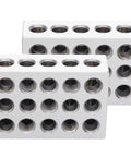 Pro Grade 1 2 3 Block Set With 23 Holes For Ultra Precision Machining Finishing Clamping And Fixturing Heavy Duty Tool Steel