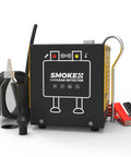 Smoke Machine Automotive Diagnostic Tool With Built In Air Pump 12V DC EVAP Leak Tester for Vehicle Pipe System on white background