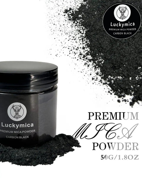 Dope Carbon Black Mica Powder For Epoxy Resin And Nail Polish With Top Shelf Pearlescent Pigment For Candle And Soap Making Bath Bombs And Hair Care Featuring Legit DIY Craft Supplies