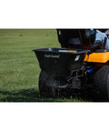 100 Pound Rear Spreader For Fast Attach On XT1 And XT2 Enduro Series Tractors Including GT50 GT54 SLX50 FAB ST54 FAB in action