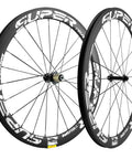 Dual Depth 50 And 25mm UD Matte Finish 700C Carbon Wheelset Clincher For Road Bikes With Toray T700 Rim Basalt Brake Surface Shimano