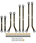 Brass High Clearance Four Link Set For SCX24 Gladiator Power Wagon Heavy Brass Links For Durability 39mm 50mm 70mm 78mm