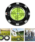 Precision Reader Levels Golf Marker And Putting Aid With Round Bubble Level To Read Greens Portable Practice Tool For Golfers