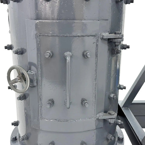 Beast Rock Crusher And Sand Making Machine For Stone Limestone Shale And Gypsum 1 To 5 TPH Output 0 To 3mm Discharge side panel