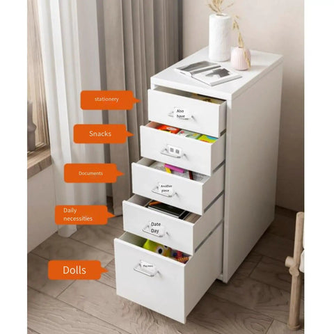 Mobile Metal Filing Cabinet With Lock And Wheels For Office Use Vertical Under Desk Storage Drawer With Open Drawers Showing Contents