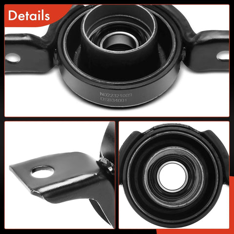 Drive Shaft Center Support Bearing For Honda CRV 2002 2003 2004 2005 4x4 Carrier Bearing Replacement Fits 4WD close-up