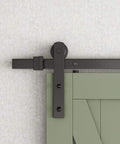 Sliding Barn Door Hangers I Shape Black 2 Pack For 170 Lb Doors Heavy Duty Fits 1 3 8 Inch To 1 3 4 Inch Panels Solid Steel Construction
